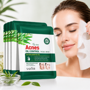 Tea Tree Acne Control Facial Mask – Oil Control & Soothing Sheet Mask