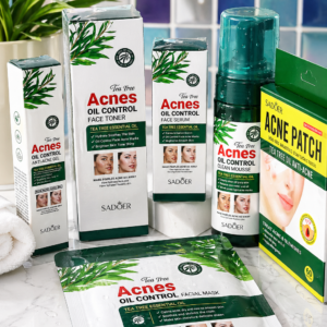 Tea Tree Acne Control Skincare Set - Complete Oil Control & Clear Skin Routine