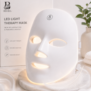 LED Facial Mask - Skin Rejuvenation & Light Therapy Face Device